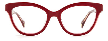 Designer Women Carolina Herrera Eyeglasses: CH 0017 - Burgandy- SpecSMART Eye Clinic (Front View)